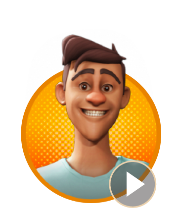cartoon characte-Facial Expression Owen Video
