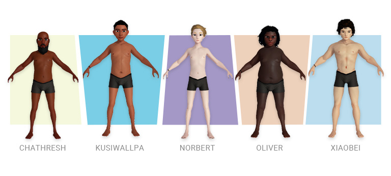 We're Homies-body shapes in underwears