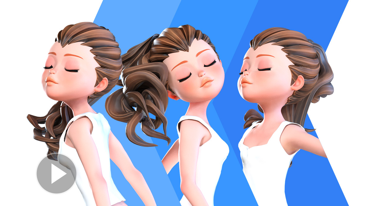 3d scan - facial rigged