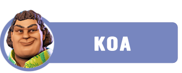 cartoon character-Koa