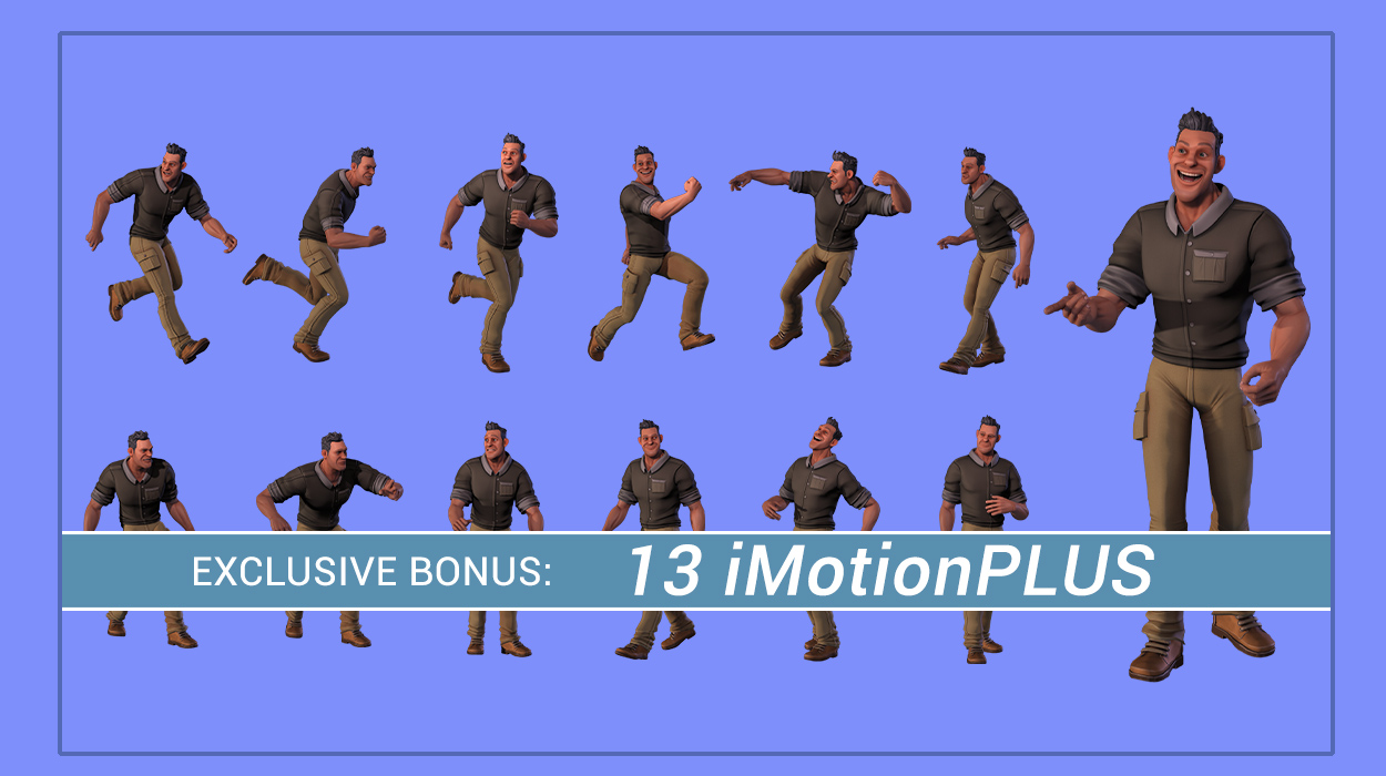 adventure figures set-13 imotionPLUS