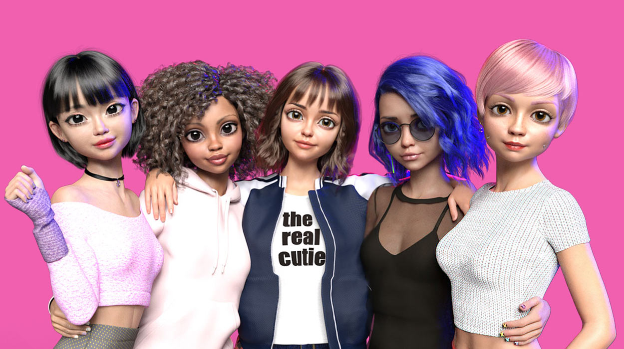 doll character -Cutie Five