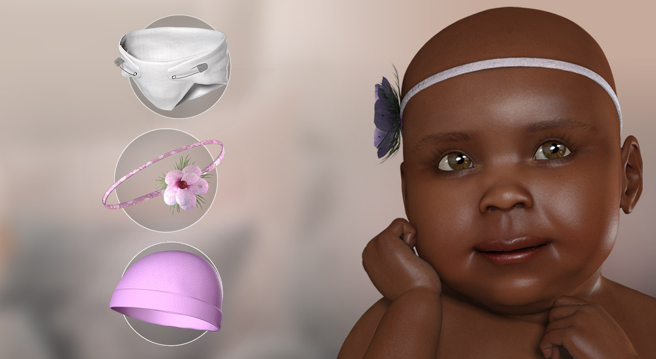 Baby Luna's Starter Stack - Hairstyles