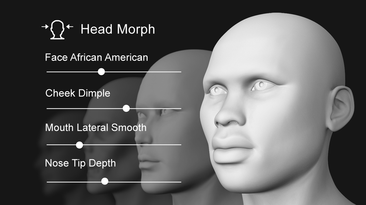 Dusk's Starter Stack - Head Morph