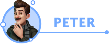 cartoon character - Father Peter