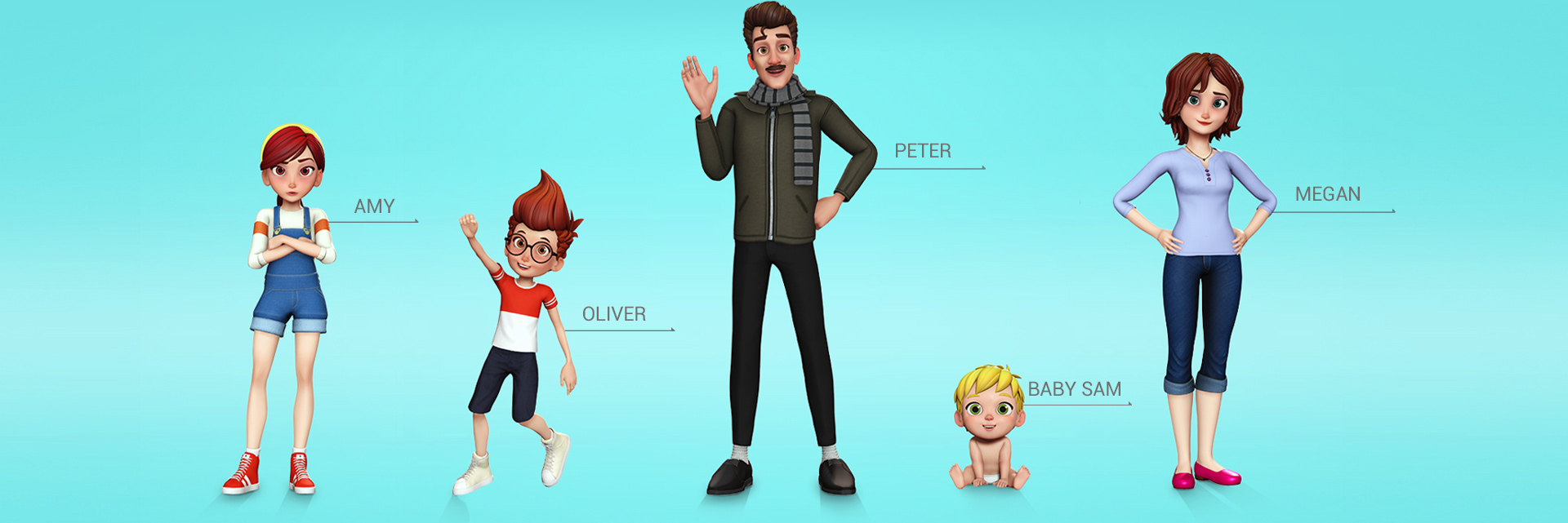 cartoon character -cartoon figures