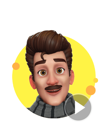 3d toon -facial expression plus profiles video