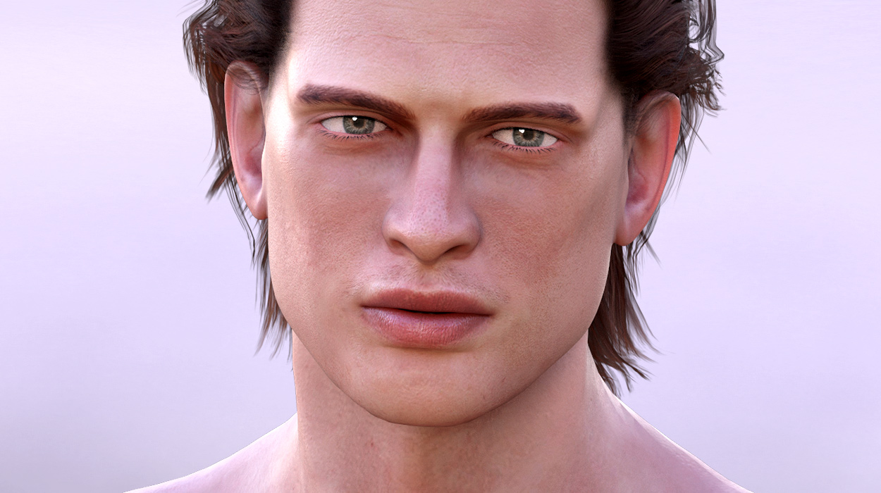 poses-male facial expressions