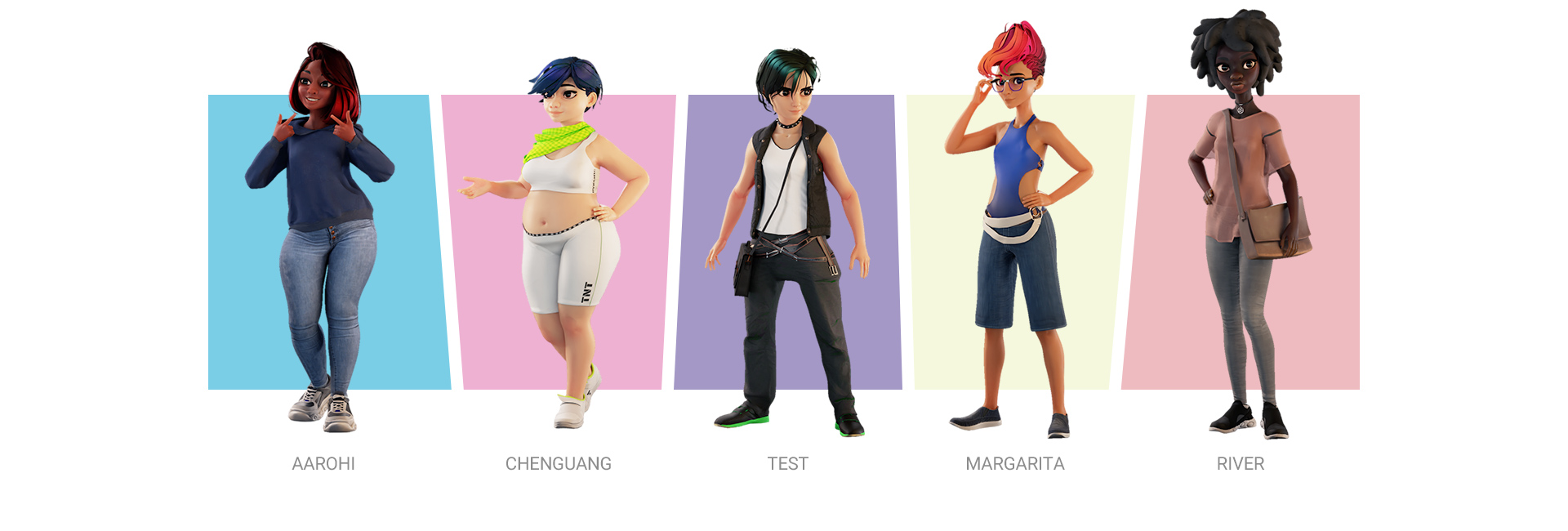 We're Besties-body shapes in clothes