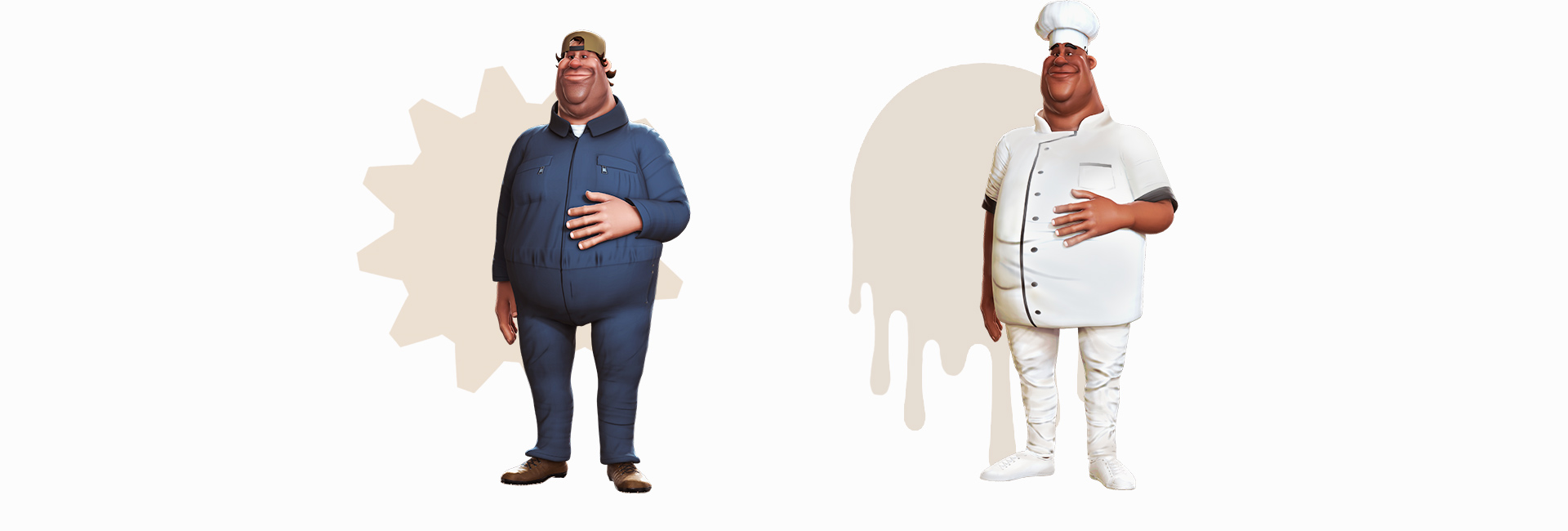 cartoon characte-Mix and Match