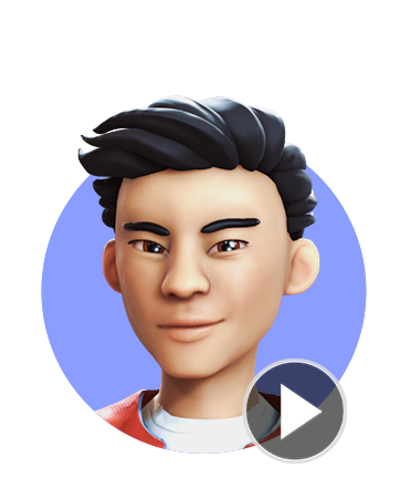 cartoon characte-Facial Expression Lee Video