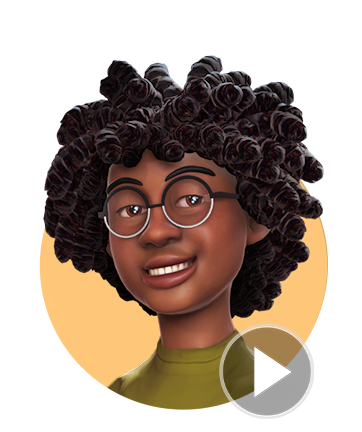 cartoon characte-Facial Expression Naomi Video