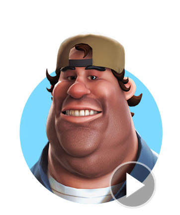cartoon characte-Facial Expression Tony Video