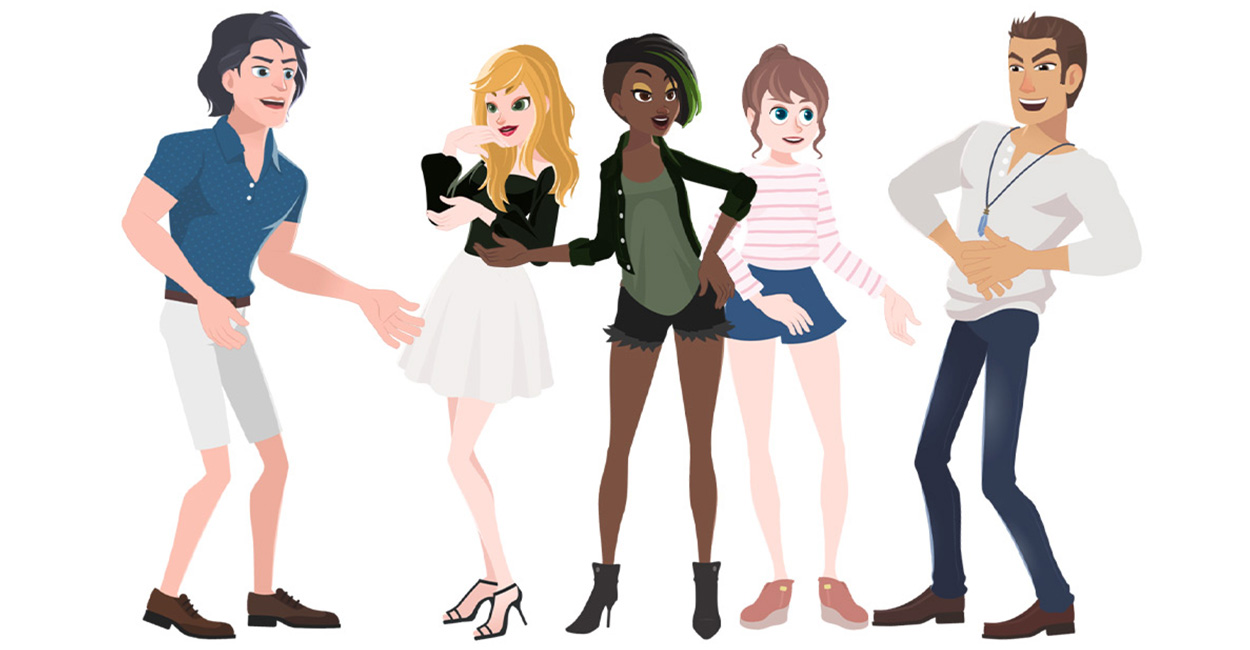 2d clothes animation - g3 characters