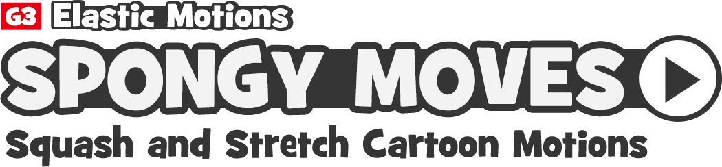 cartoon style- elastic motions