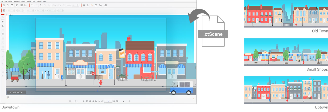 QUICK START ANY PROJECT WITH INSTANT SCENES