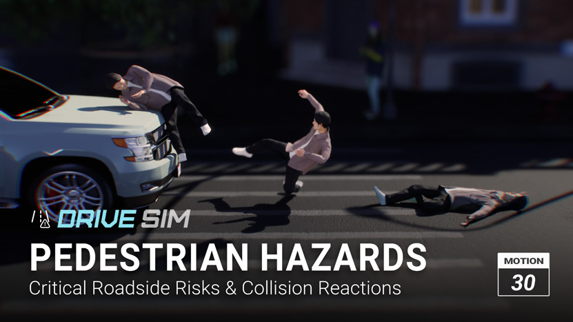 Drive Sim - Pedestrian Hazards 