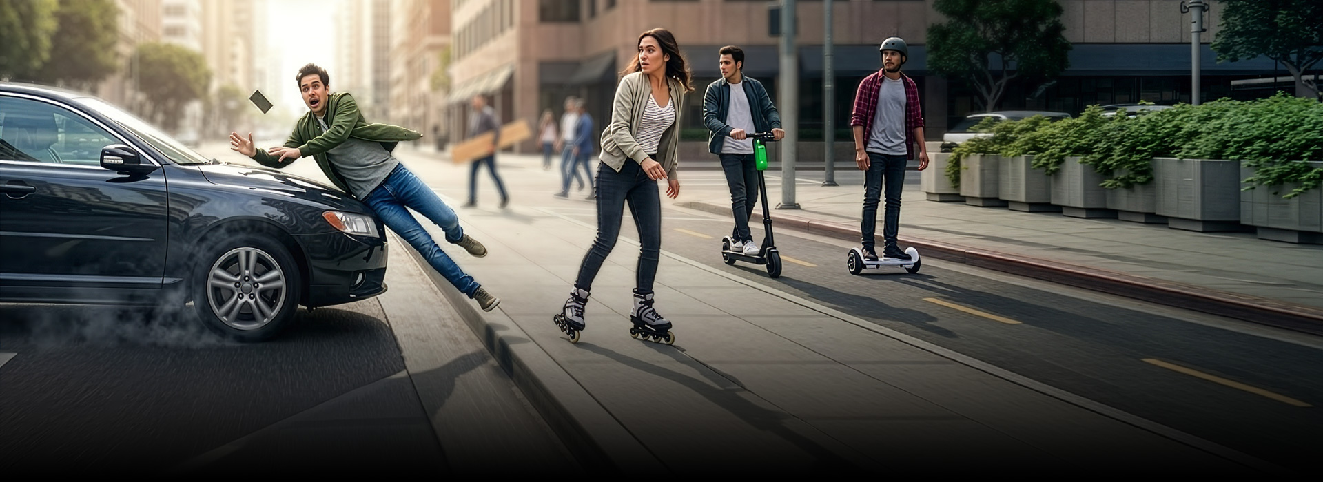 3D Animation Drive Sim - Street Hazard Combo