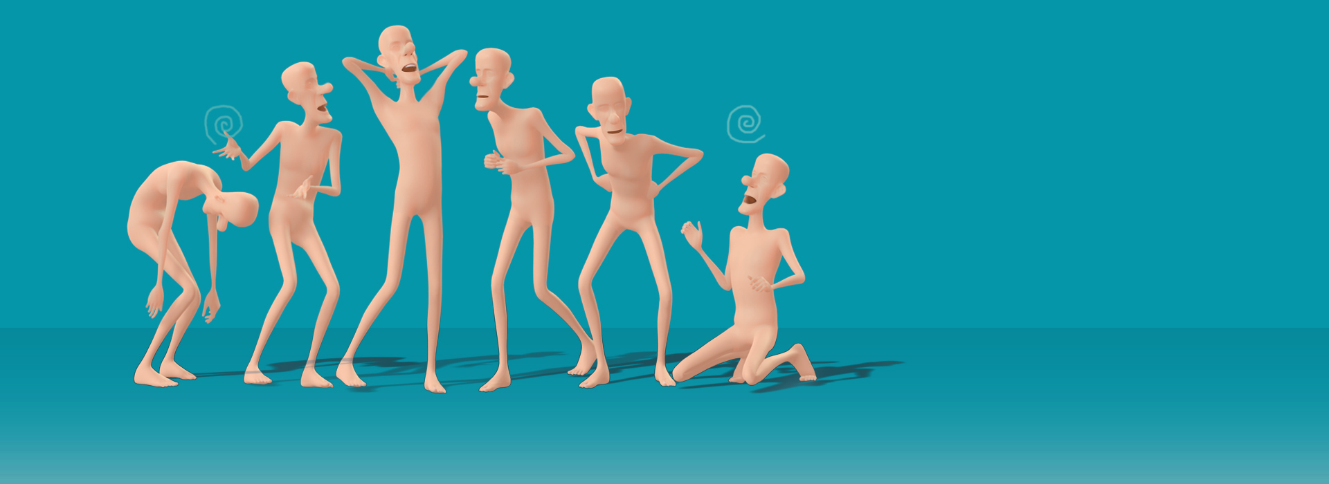 classical cartoon motion - Cowardly Moves