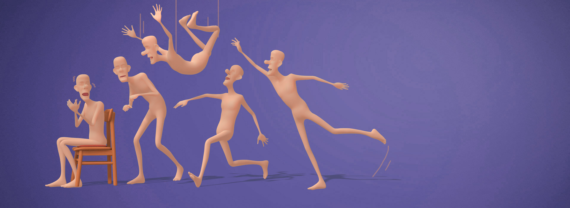 classical cartoon motion-Clumsy moves