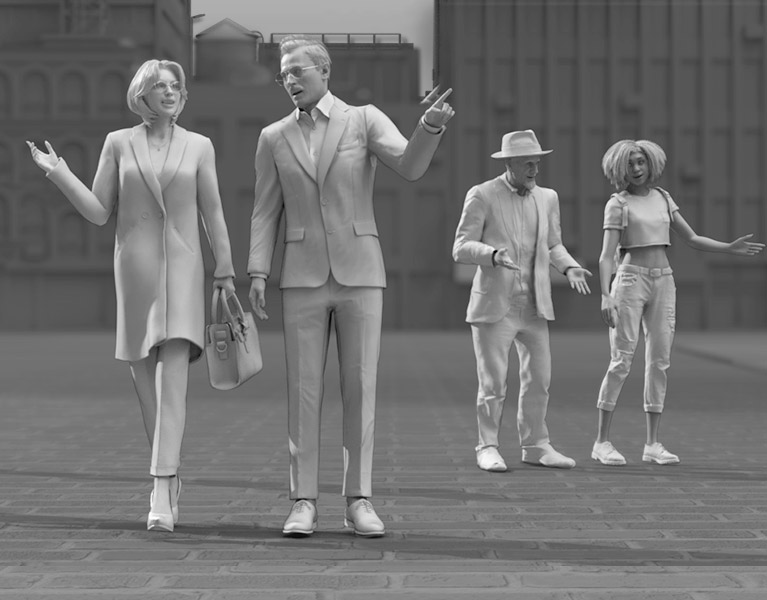 3D Animation -  Conversation