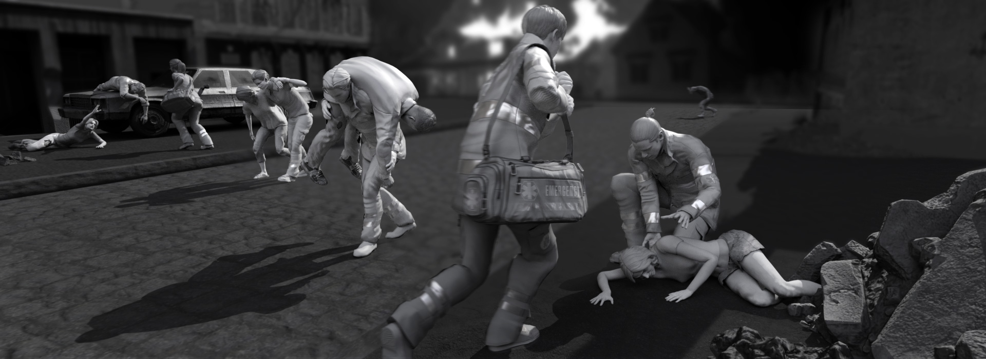 3D Animation - Injury & Rescue