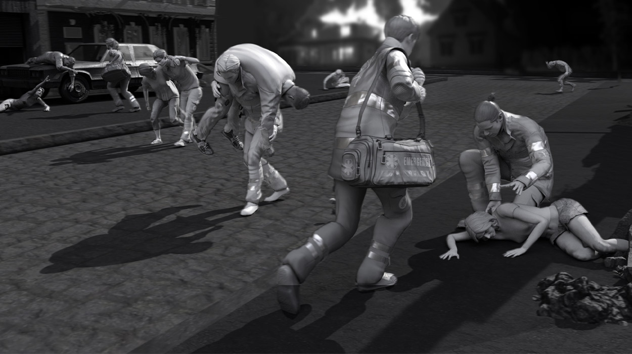 3D Animation - Injury & Rescue