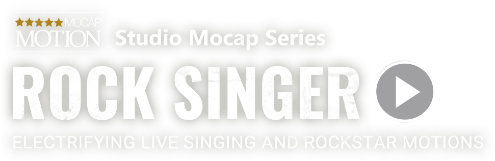 3D Animation - Mocap - Rock Singer