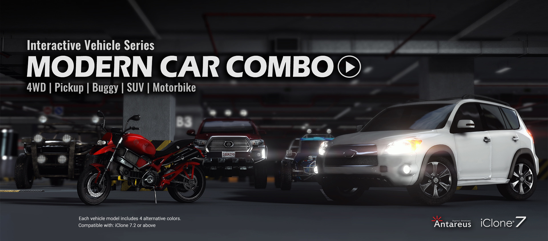 Modern Cars Combo