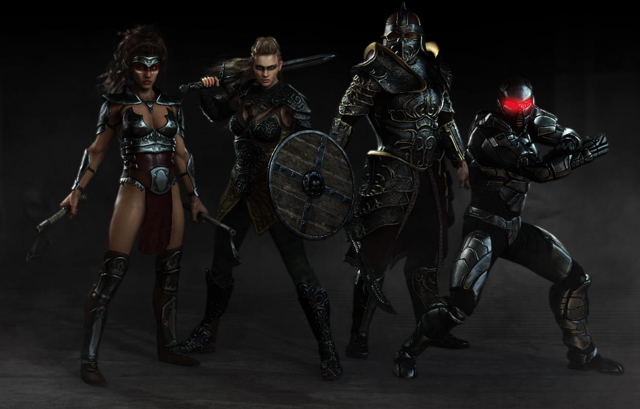game character - unreal engine