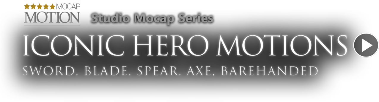 fantasy game - iconic hero motions
