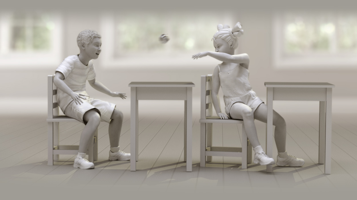 children interaction-in class