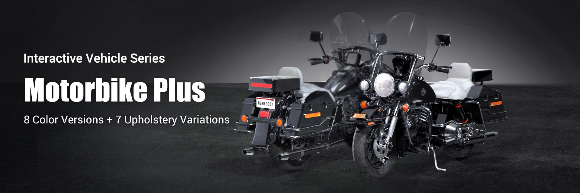 modern car-3d motorbikes