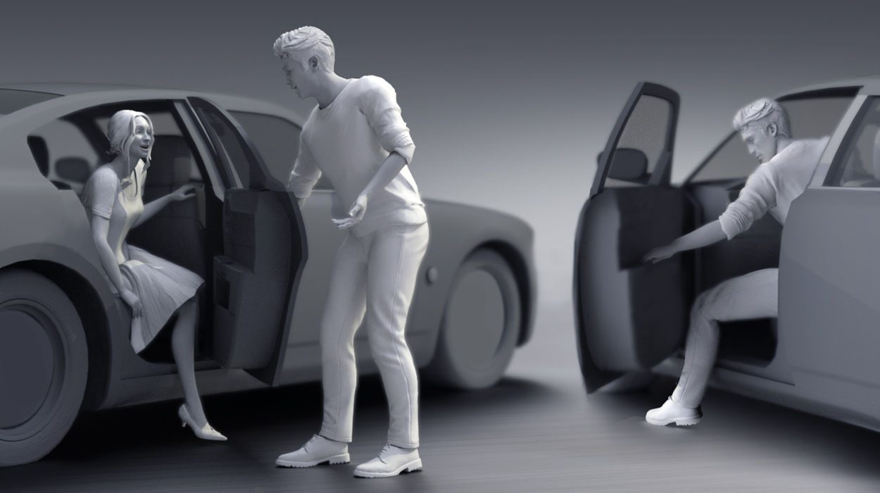 drive motion-motions for vehicle interactions
