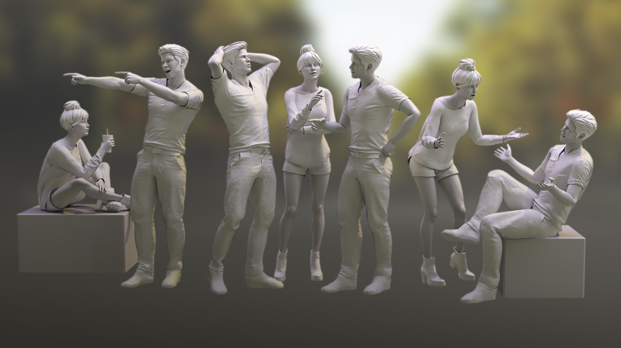 3d teenager motion-spunky moves