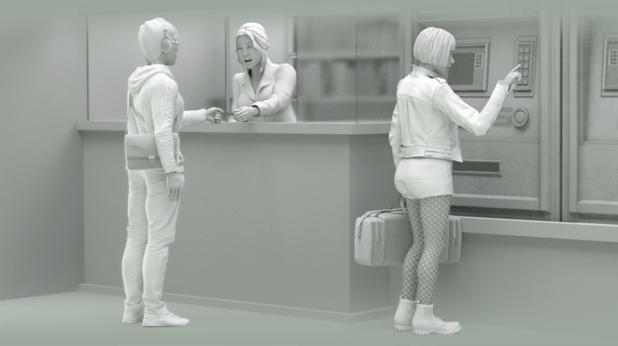 station motion- station attendants