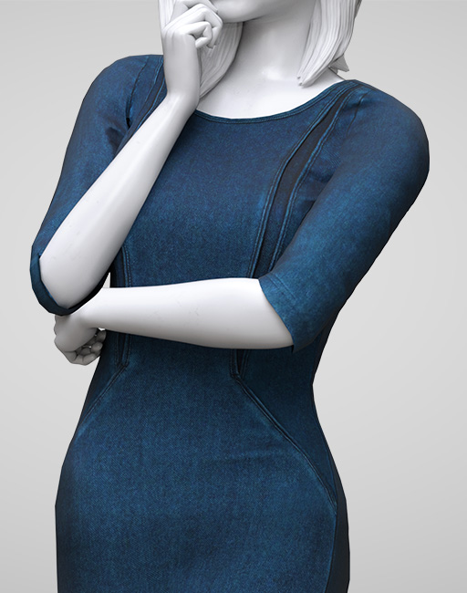 sachin and babi light blue dress Buy Women's Smart Casual Dresses Online main image 1