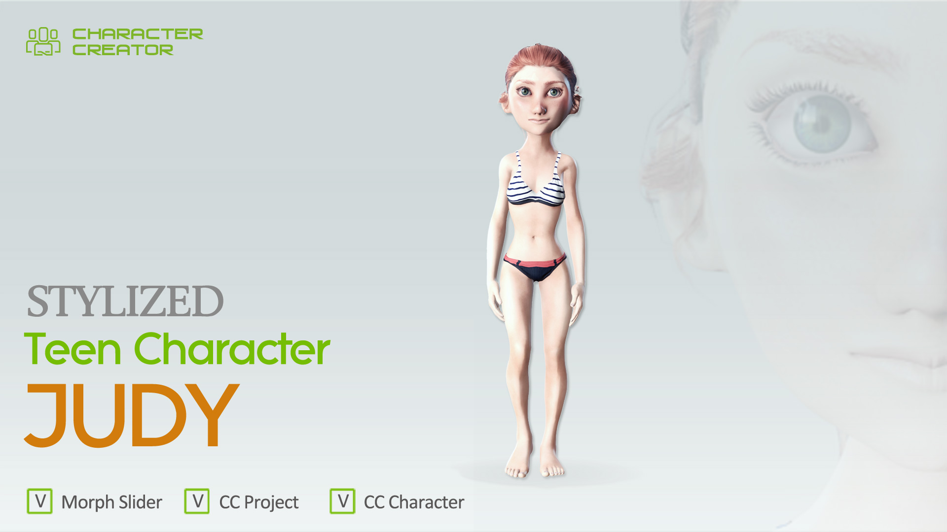 Judy - Single CC Morph Bundle