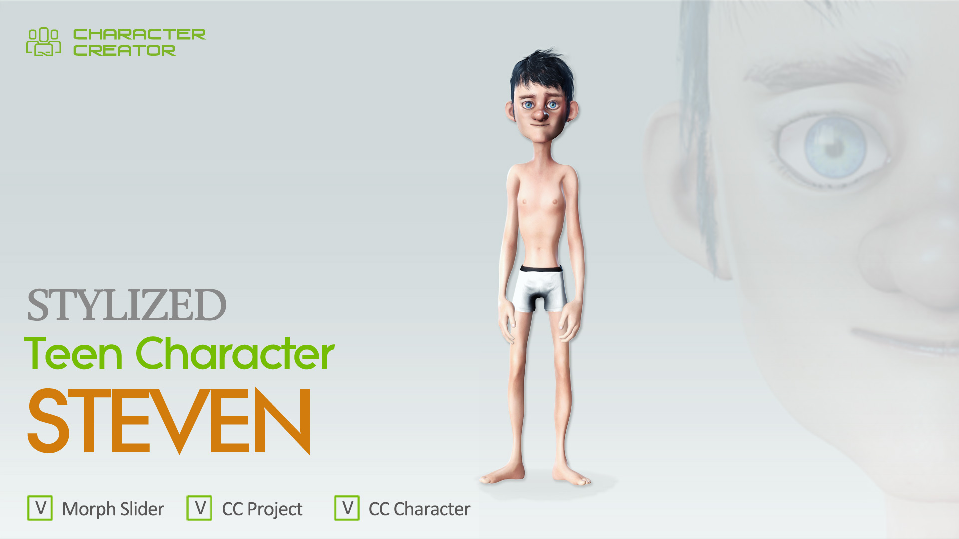 Steven - Single CC Morph Bundle