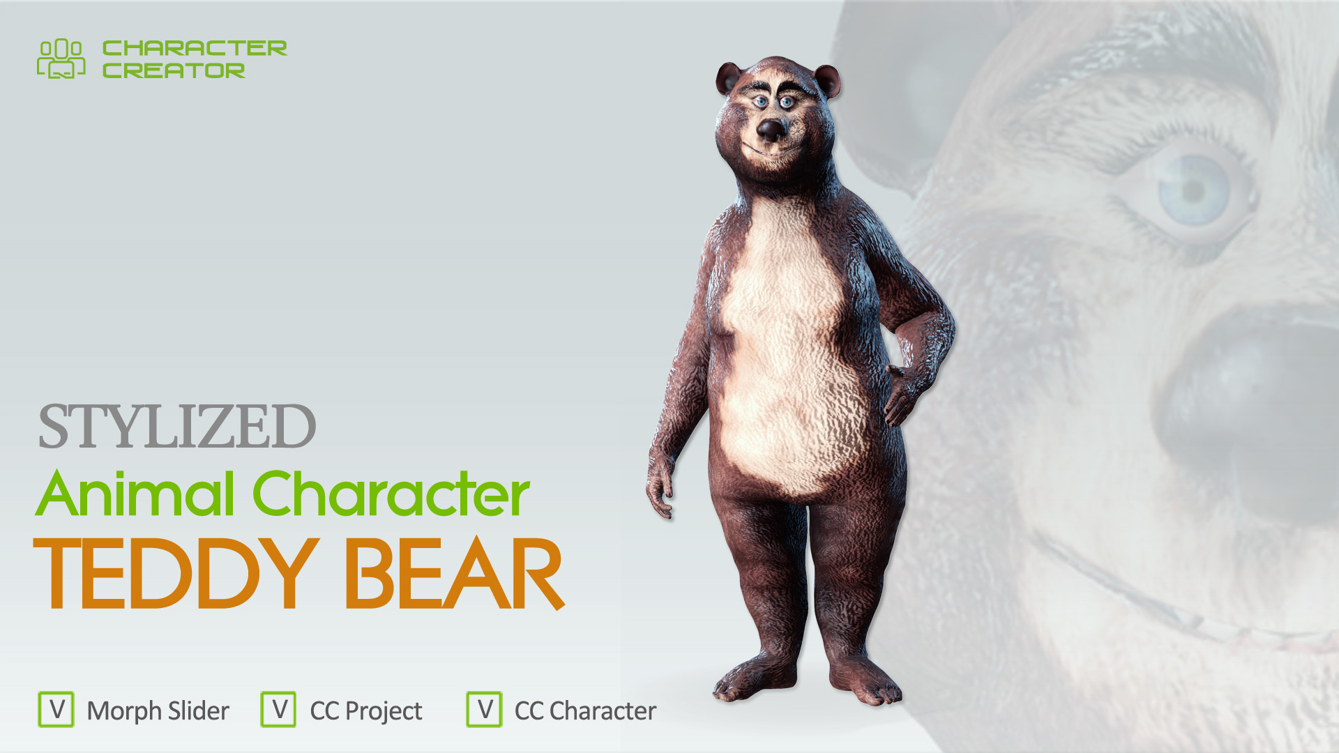 Teddy - Single CC Morph Bundle