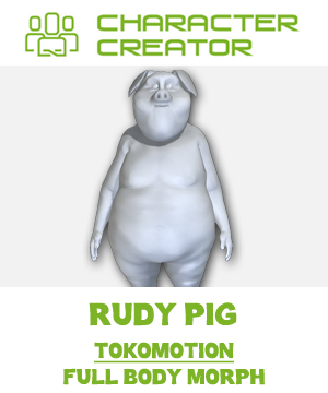 Super Custom Rudy Rudy - Single CC Morph Bundle - Character Creator/Combo (Single PID ...