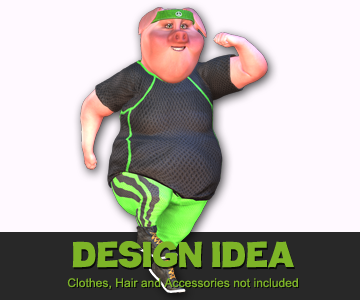 Super Custom Rudy Rudy - Single CC Morph Bundle - Character Creator/Combo (Single PID ...