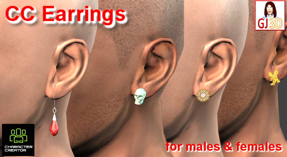 CC Earrings - Male/Female
