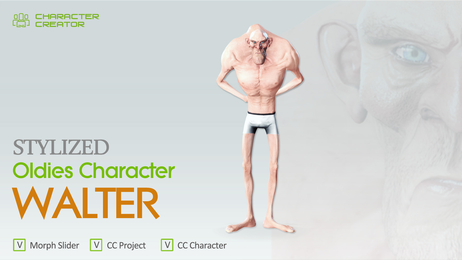 Walter - Single CC Morph Bundle