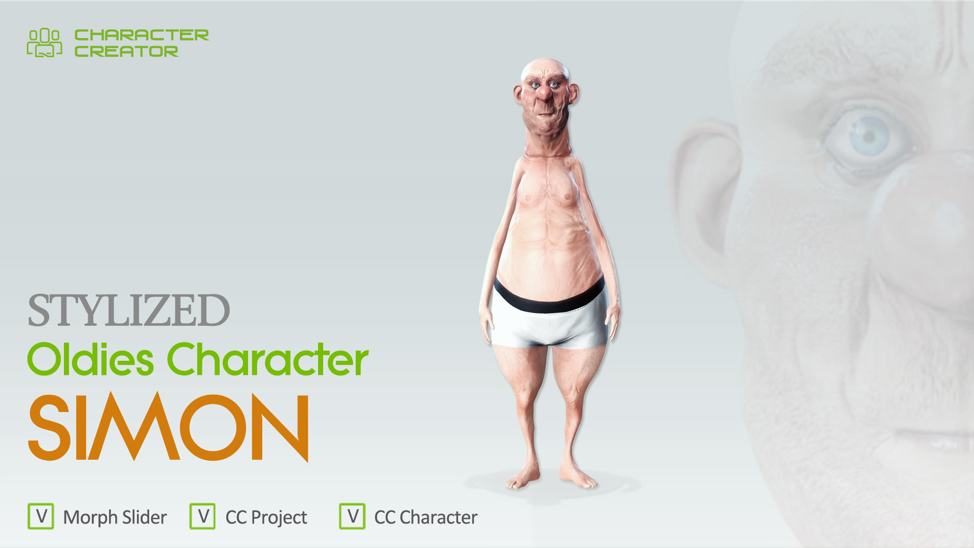 Simon - Single CC Morph Bundle
