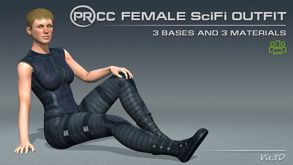 PRCC Female SciFi Outfit
