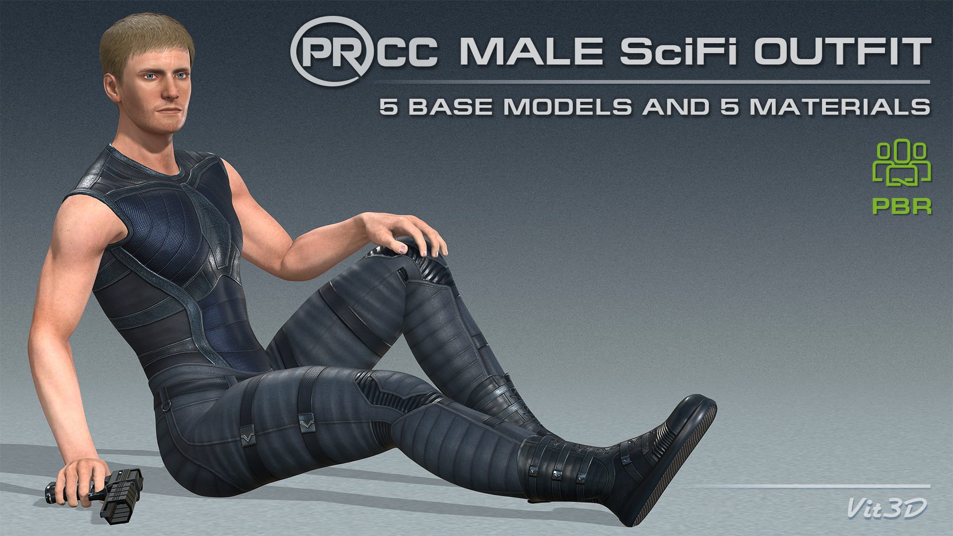 PRCC Male Sci-Fi Outfit PBR