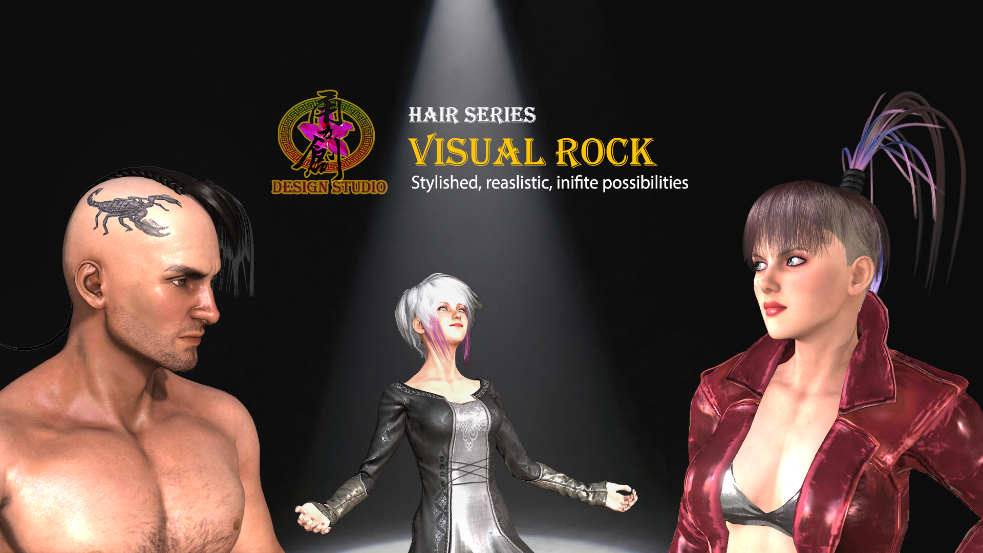 Hair Series-Visual Rock