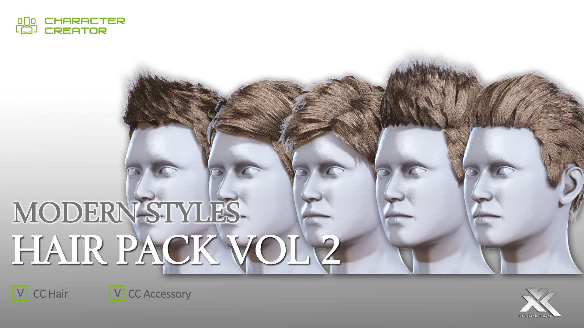 ToKoMotion Hair Pack Vol.2