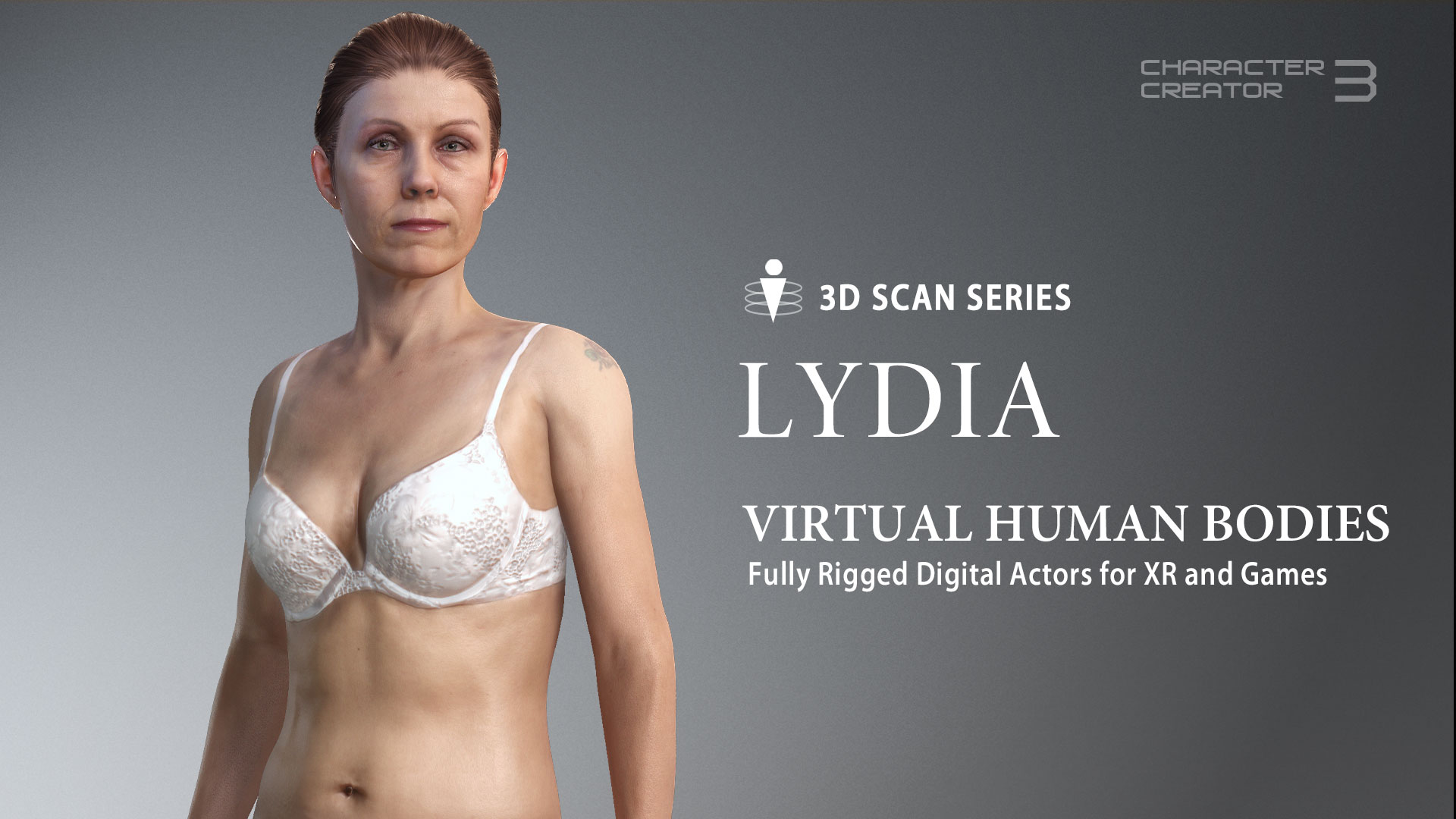Virtual Human Bodies - Lydia
